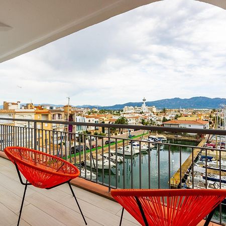 Apartamento Frente Al Canal Con Terraza Empuriabrava Dış mekan fotoğraf